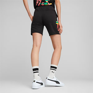 Puma Worldwide Regular Fit Unisex 8" Shorts, PUMA Black, extralarge-IND